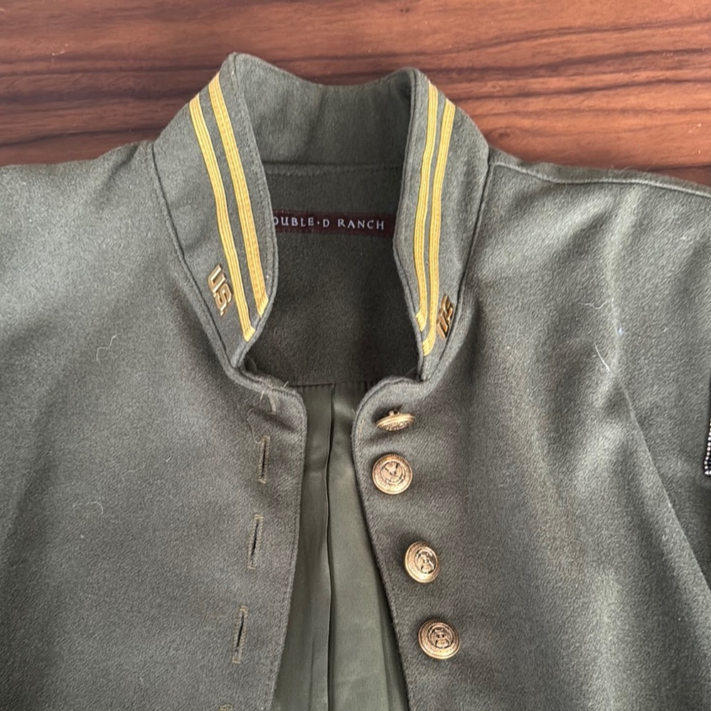 Double D Ranch  Green Jacket